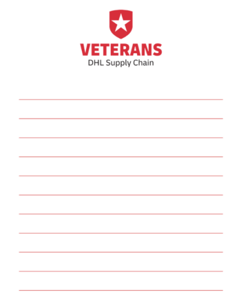 DHL Notepads (Veterans)